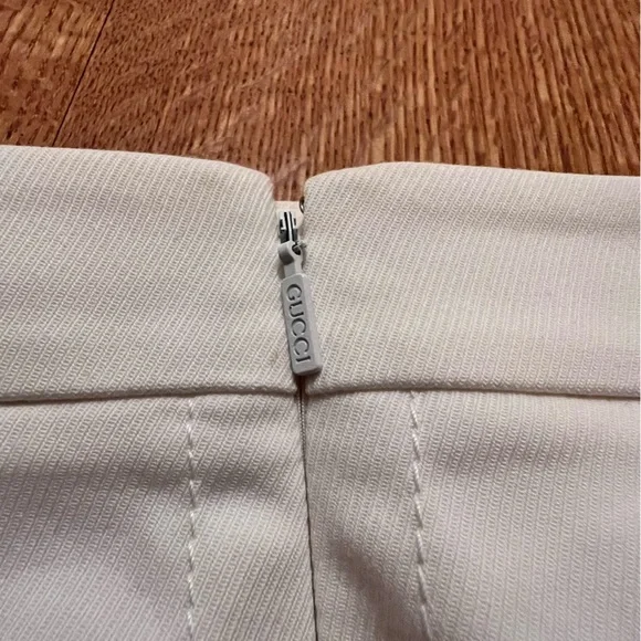 Gucci tan straight mini skirt - Picture 3 of 4